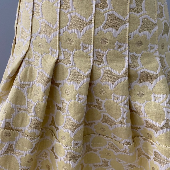 Vera Wang Lavender Label Brocade Mini Skirt Size 2 - Picture 4 of 7